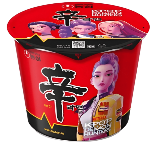 K-Pop Demon Hunters Nongshim Noodles Cup 68gr