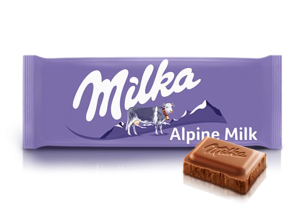 Milka Σοκολάτα Γάλακτος Alpine Milk 90gr