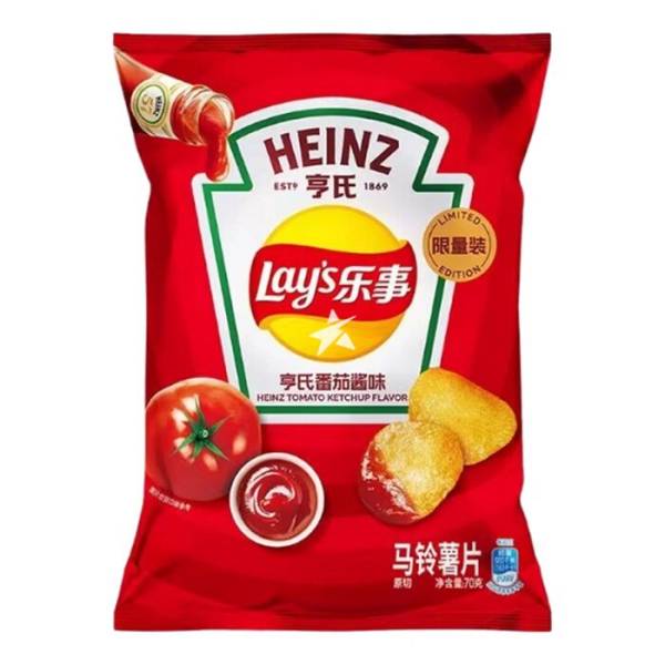Lays Heinz Tomato Ketchup ASIA 70g