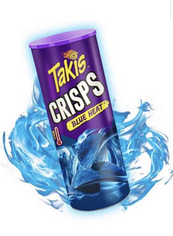Takis Blue Heat Crisps 156g