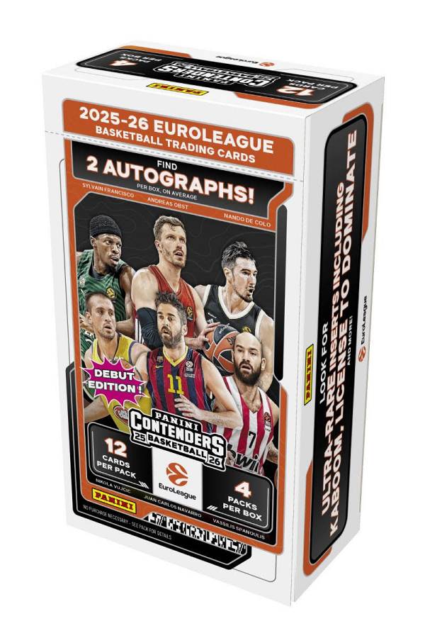 Panini Euroleague Contenders Basketball 2025/26 Hobby Box