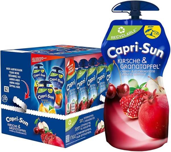 Capri Sun Cherry Pomegranate Χυμός 15x330ml