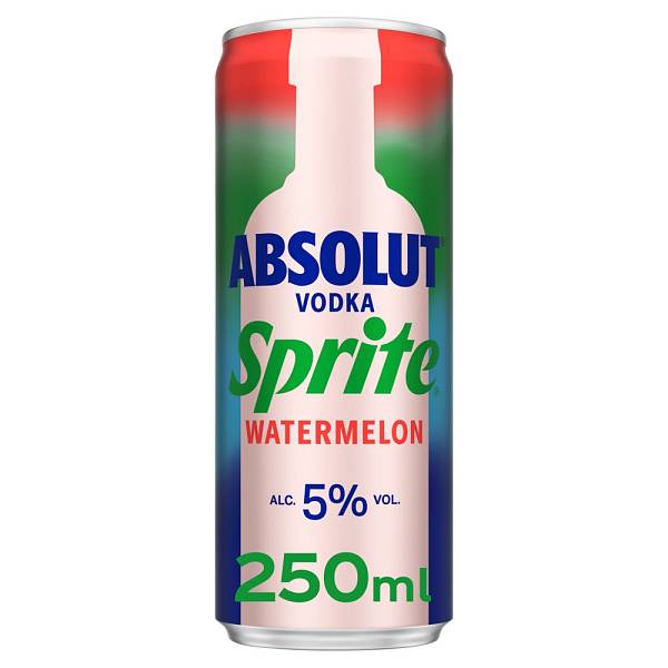 Absolut Sprite Watermelon Alc.5% Vol 250ml