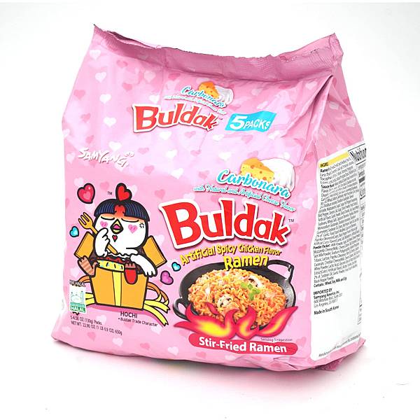 Samyang Noodles Buldak Carbonara Ramen 5x130gr