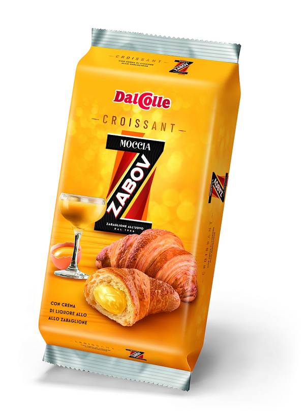 Dalcolle Croissant Με Γεύση Λικέρ Zabov 4x50g