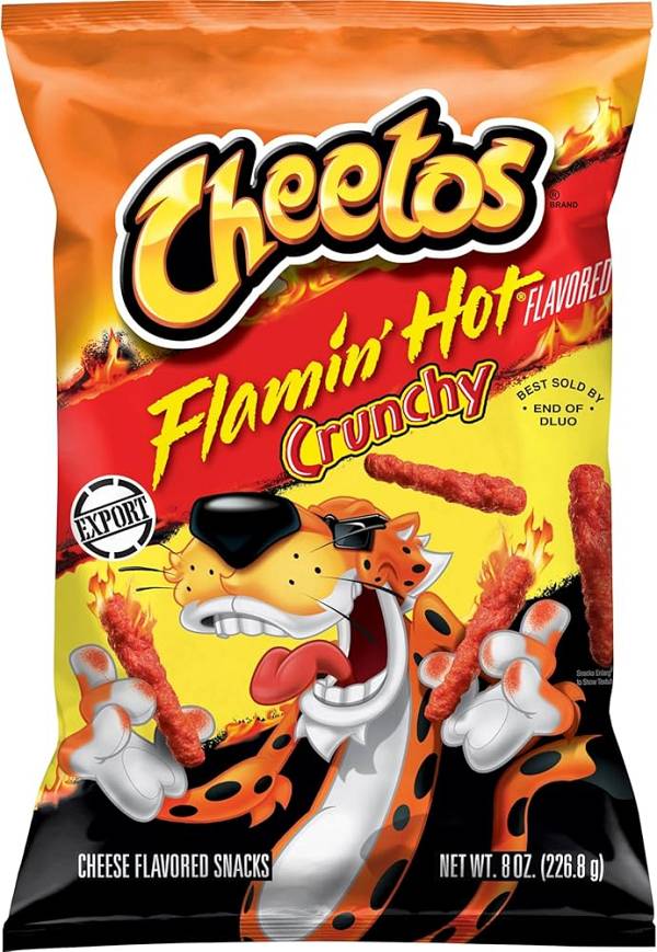 Cheetos Flaming Hot Crunchy 226.8g
