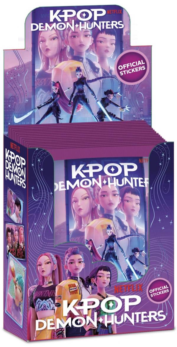 K-Pop Demon Hunters Αυτοκόλλητα Κουτί 40φακ