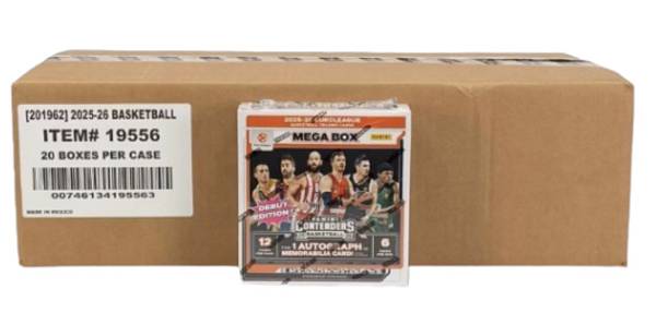 Panini Euroleague Contenders Basketball 2025/26 Mega Box 20-Box Case