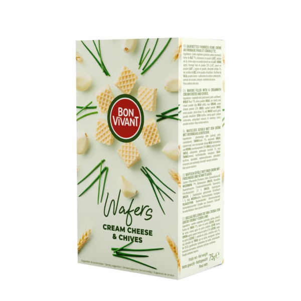 Cheese Wafers Cheese & Chives 75g