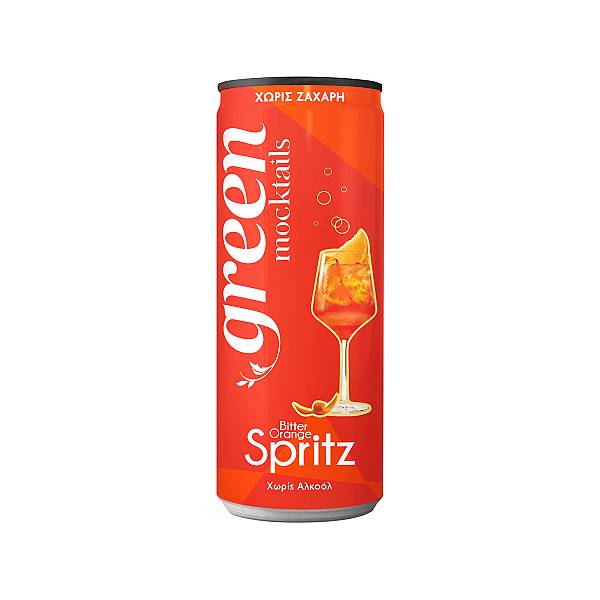 Green moctails Orange Spritz 330ml 1τεμ