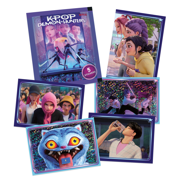 K-Pop Demon Hunters Αυτοκόλλητα Φακελάκι
