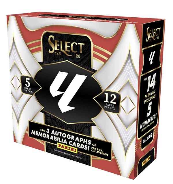 Panini Select La Liga Soccer 2025/26 Hobby Box