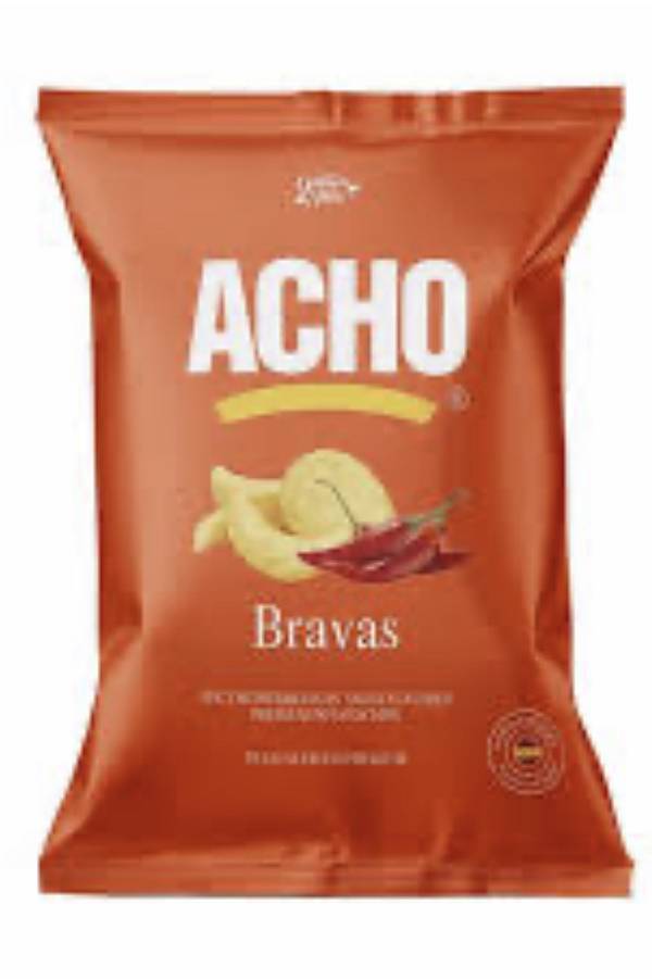 Acho Chips Bravas Μεσογειακή Σάλτσα 130g