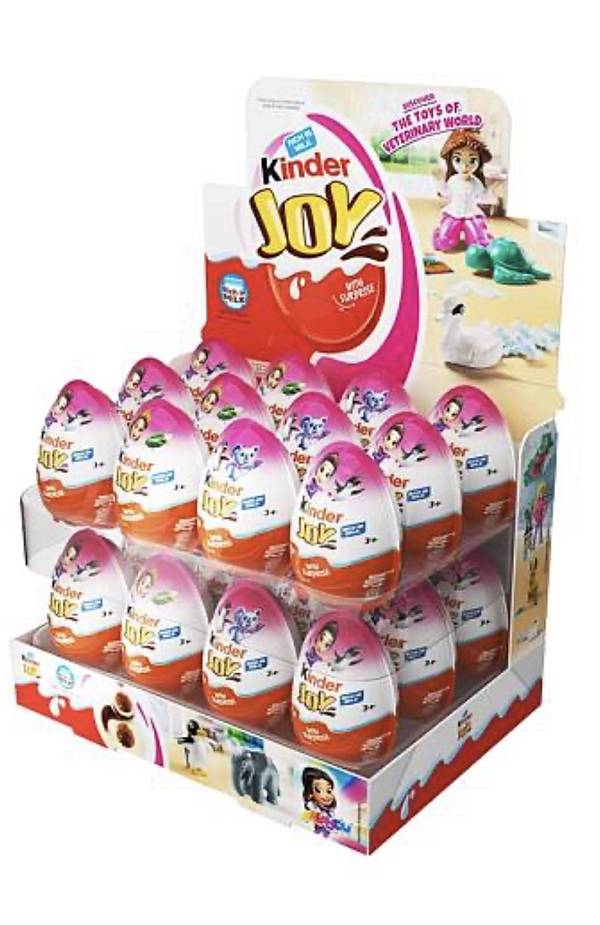 Kinder JOY Surprise For Girls 24x20g