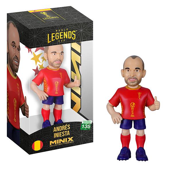 Andres Iniesta Spain Φιγούρα Minix 12cm