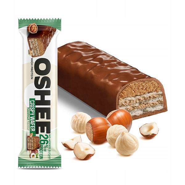 OSHEE Protein Wafer 26% Hazelnut No Sugar 37gr