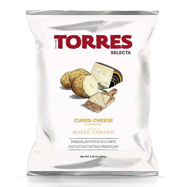 Torres Πατατάκια με Γεύση Cured Cheese 150g