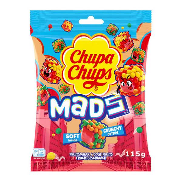 Chupa Chups Fruits Mads Ζελεδάκια 115g