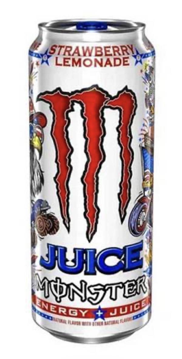 Monster Energy Juice Strawberry Lemonade USA 473ml