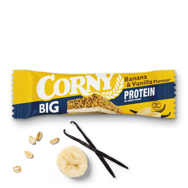 Corny Protein Bar Μπανάνα Βανίλια No Added Sugar 50g