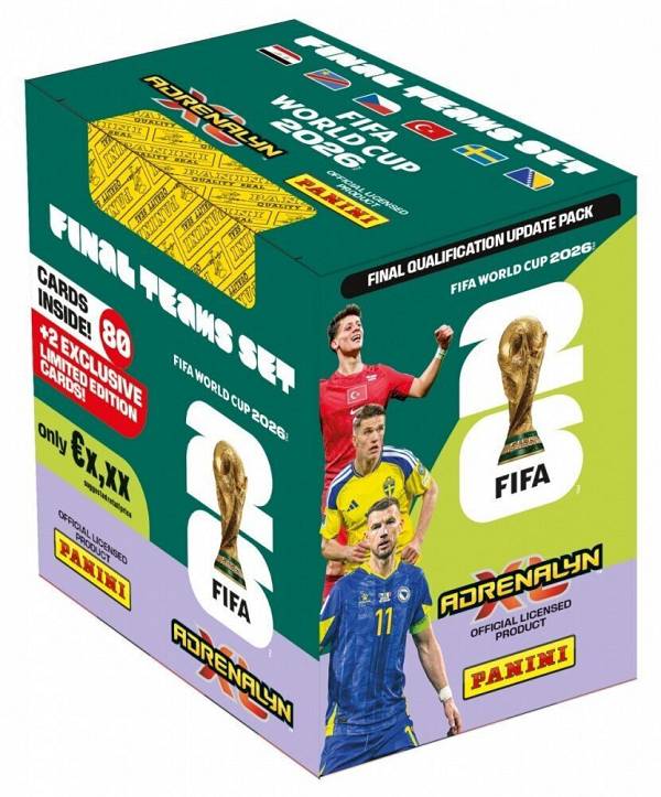 FIFA World Cup 2026 Adrenalyn XL Final Teams Set
